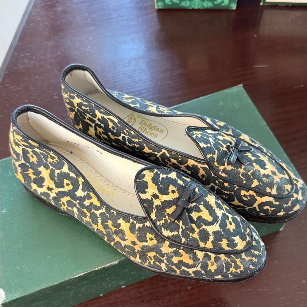 Leopard Print Flats